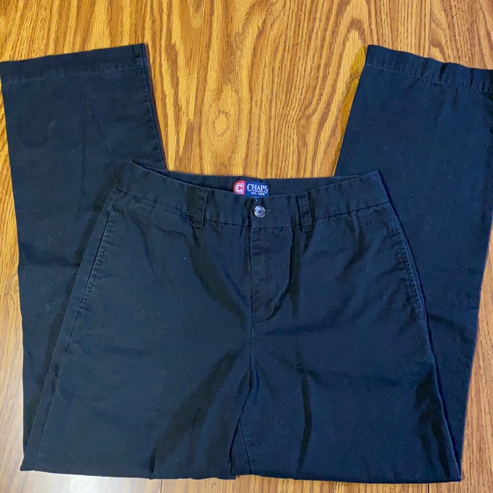 Boys black dress pants, size 14